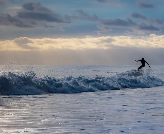 surf à Lacanau Océan