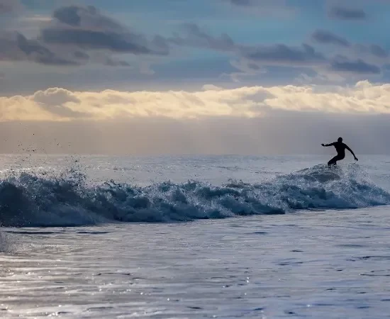 surf à Lacanau Océan